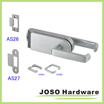 Hardware de cristal Cerradura de puerta de vidrio deslizante Dowel (GDL018B-1)